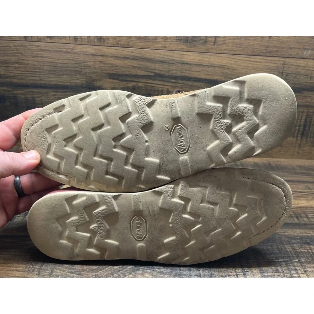 Martin‎ Dingman Boots Mens 8.5 Suede Chukka Tan Lace Up 300527M